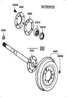 Rear Axle Shaft and Hub