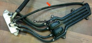 Fuel Evaporator Separator Hose No. 4 for 8/80-8/86 60 Series