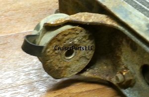 Left Radiator Mount for 97 80 Series Land Cruisers