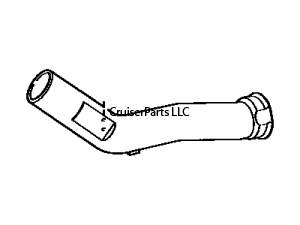 Left Dash Air Duct for 81-90 60 and 62 Series