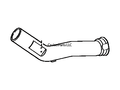 Left Dash Air Duct for 81-90 60 and 62 Series