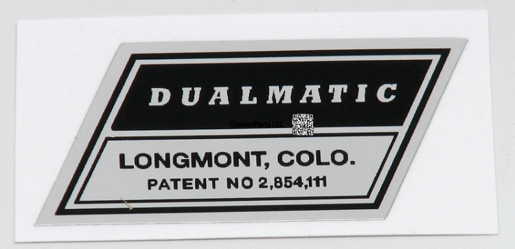 DUALMATIC Locking Hubs Sticker Black [110] - $3.36 : CruiserParts ...