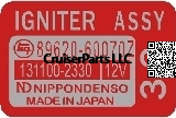 Igniter Assembly Decal 8/80-9/83 89620-60070