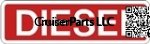 Diesel Fuel Door Decal Red