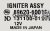 Igniter Assembly Decal 1/75-3/76 2F