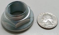 Front Axle Drive Pinion Castle Nut