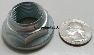 Front Axle Drive Pinion Castle Nut