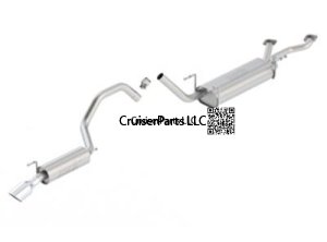 Borla Stainless Touring Muffler & Tailpipe 1998-2007