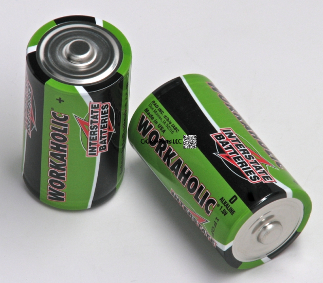 Modal Additional Images for Workaholic Alkaline D Cell 2 Pack