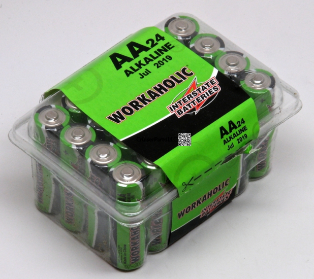Workaholic Alkaline AA Cell 24 Pack