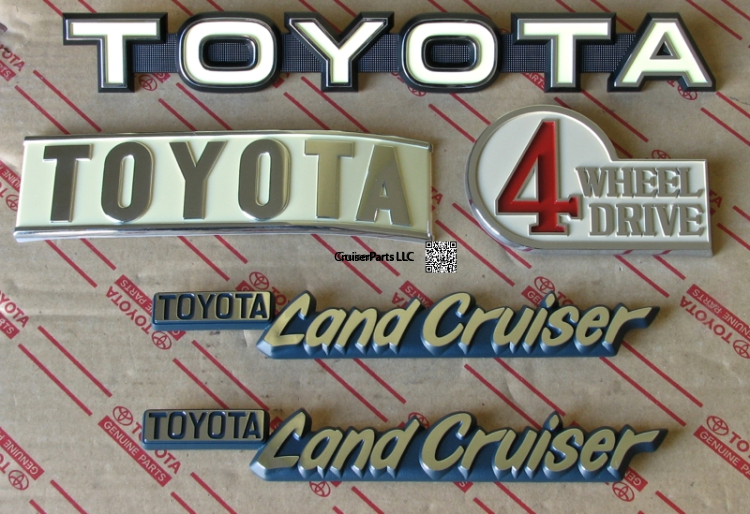 Modal Additional Images for Emblem Kit for 10/1975-12/1978 FJ40 Series Cruisers