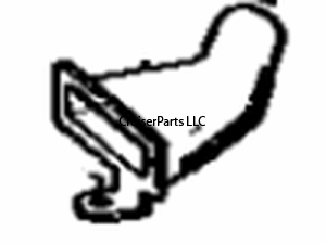 (image for) Air Cleaner Intake Hose SCOOP 1975-78