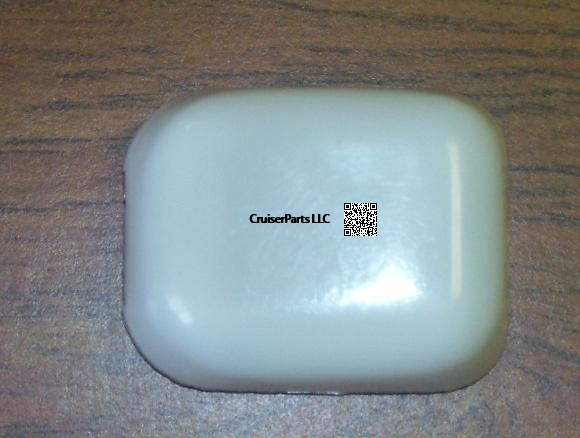 Used OEM Jeep XJ Cherokee Dome Light Lens Cover - Fits 1984-1997 Models, Part #56000191, Warm White Incandescent Bulb 2 thumbnail image