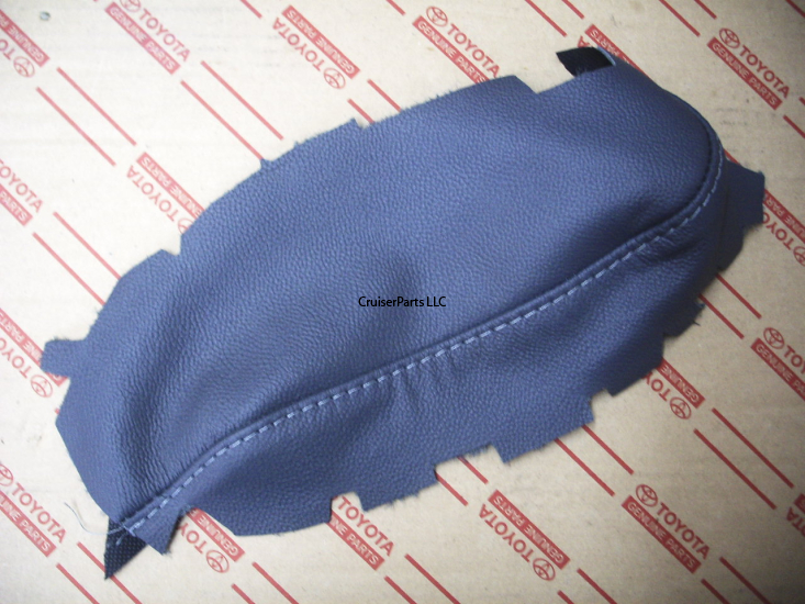 Armrest Leather Cover - Grey Left 91-97