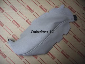 Armrest Leather Cover - Tan/Oak Left 91-97