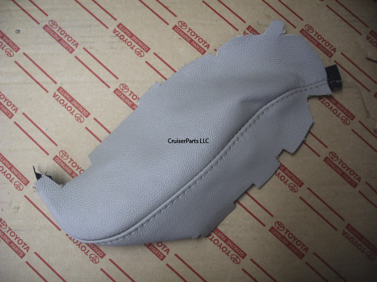 Armrest Leather Cover - Tan/Oak Left 91-97