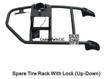 (image for) Spare Tire Carrier Body Mounted Style