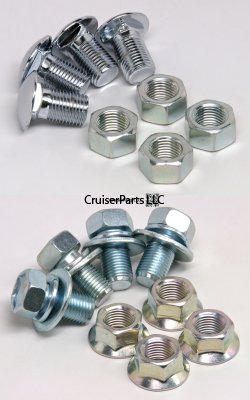 FJ60 and FJ62 Front Bumper Attachment Hardware Kit