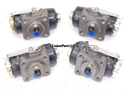 Front Brake Wheel Cylinder set of 4 fitting 9/71-8/75