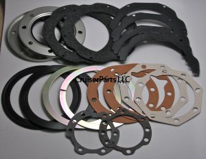 Front Knuckle Axle Overhaul Gasket Kit 91-97