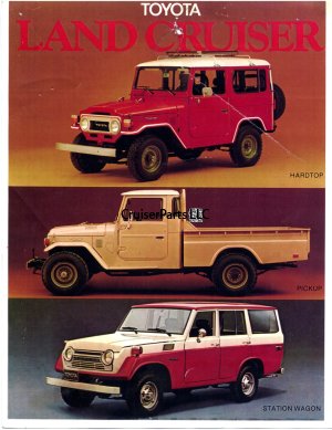 Hardtop/Pickup/Wagon Promotional Sales Sheet