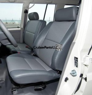 Front Seat Set of 2 All years from 2018/19 HZJ76