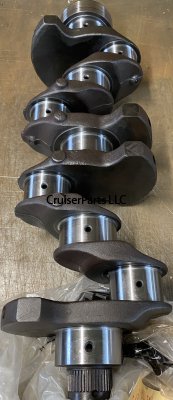 Crankshaft for 3B engines