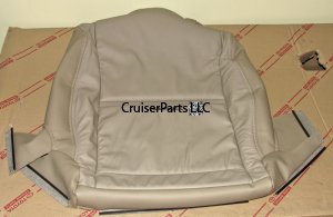 Leather LH Seat Bottom Cover 93-97