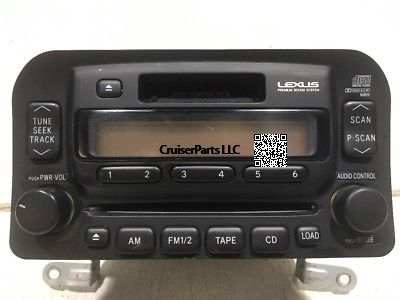 Lexus LX470 Radio 6 CD For 1998-2000 models