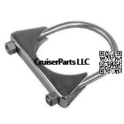 Universal 2" Muffler Clamp