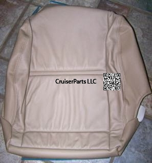 Leather RH Seat Bottom Cover and Back Cover 93-97