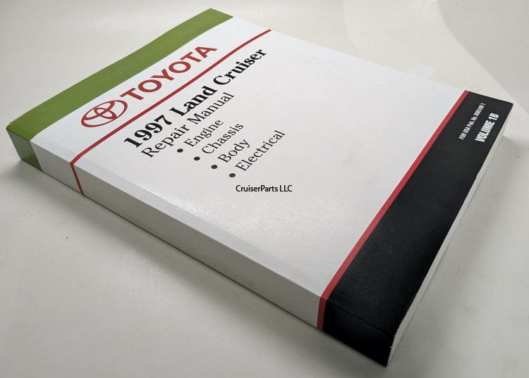 Modal Additional Images for 1997 FZJ80 Land Cruiser Repair Manual Book 1 & 2