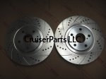 Drilled And Slotted Rotor Set (Rear) 91-92