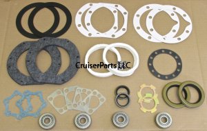 Drum Brake Type Front Knuckle Overhaul Kit Early-9/75