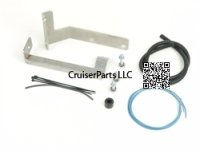 93-97 FJ80 and LX450 Windshield Washer Relocation Kit-Stainless