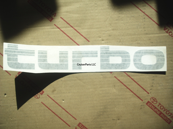 Turbo Decal 1990-1997 HDJ80