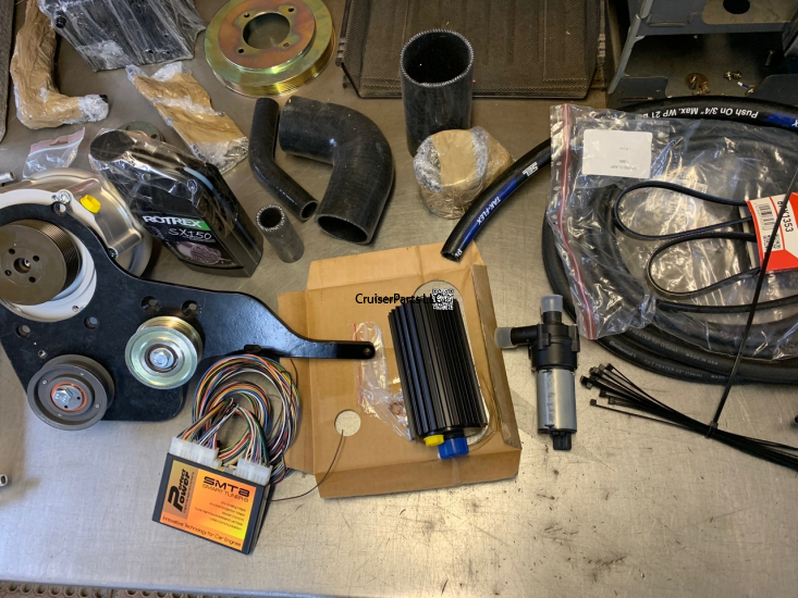 Land Cruiser 4.5 1FZFE Supercharger Kit