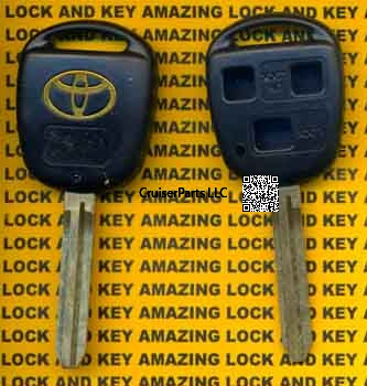 Remote Key Shell with blank key.