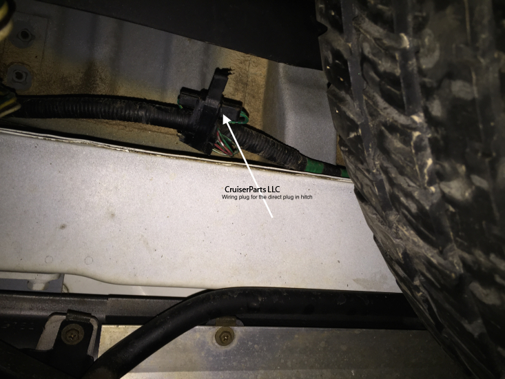 Modal Additional Images for Trailer Hitch Wiring 1991-1997 FJ80 FZJ80