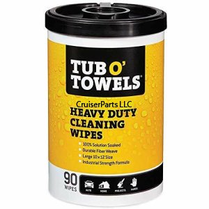Tub O' Towels Heavy-Duty Cleaning Wipes 90-Ct