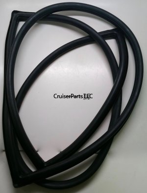 (image for) Windshield Weatherstrip Seal W/O Trim Groove - 68-80 FJ55