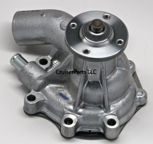 Water Pump 2F With Oil Cooler and Fan Clutch