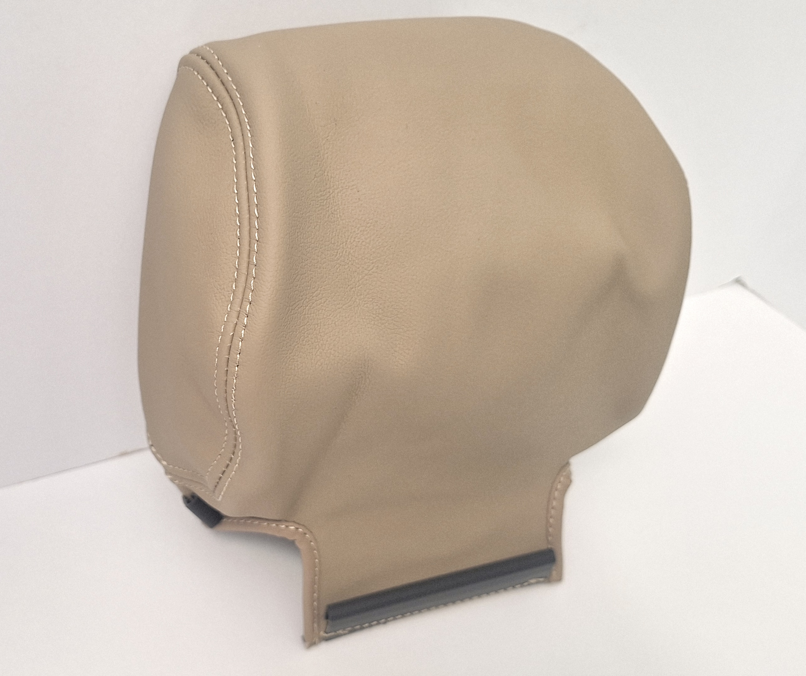 (image for) Front Ivory Leather Headrest Cover 98-07 100 Series