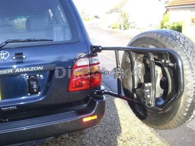 (image for) Spare Tire Carrier Body Mounted Style 98-07 100 series