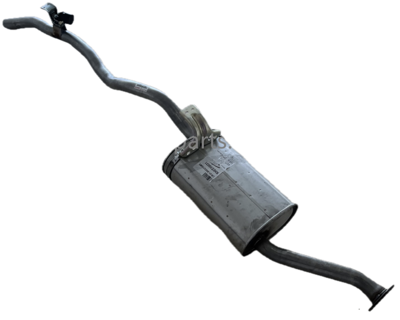 (image for) Exhaust Muffler and Tailpipe HZJ76 HZJ77 Not Cut