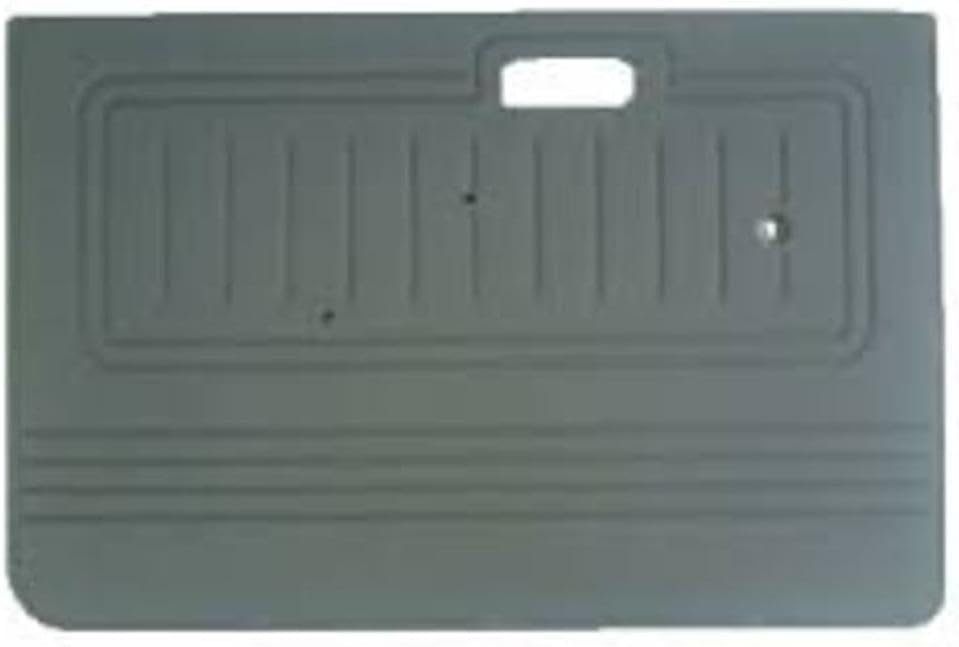 (image for) FJ40 Left Front Door Panel Gray Vinyl 4x series 75-85