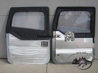 (image for) FJ80 Rear Half Doors (24" in length)