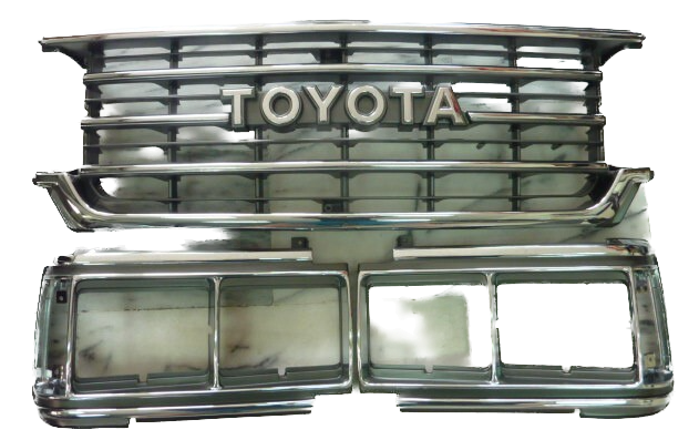 (image for) FJ62 Grill Kit Radiator Grille and Headlight Door Kit for 88-90 FJ62
